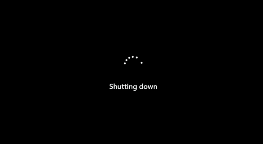 Windows 11 shutdown